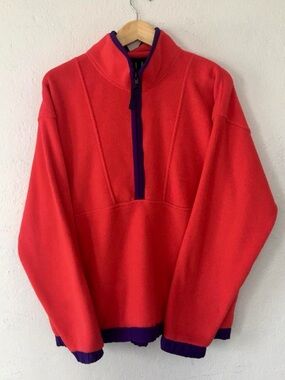 VTG GAP 90s Arctic Red Fleece M